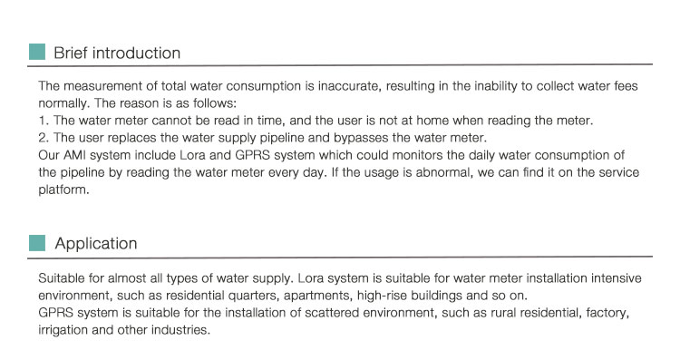 Remote shut off smart home remote recharging lorawan water meter read system