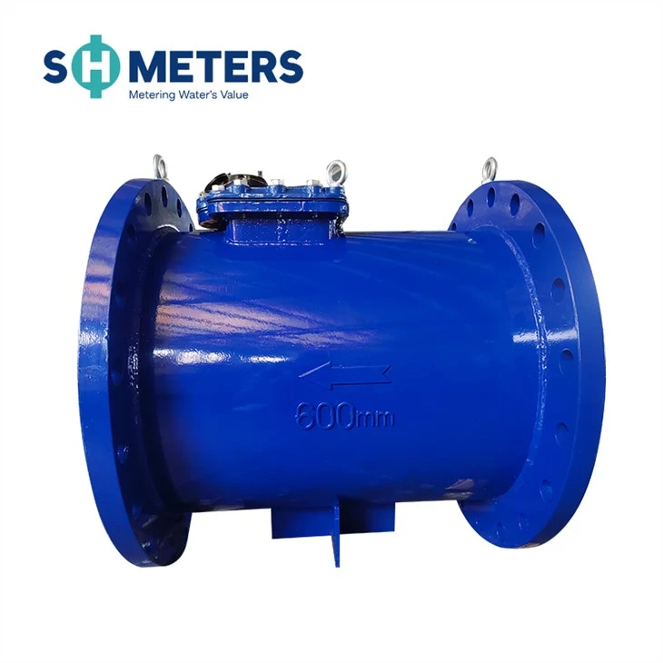 6 Inch Horizontal Woltman Dry Type Cast Iron Water Meter (Bulk Water Meter)