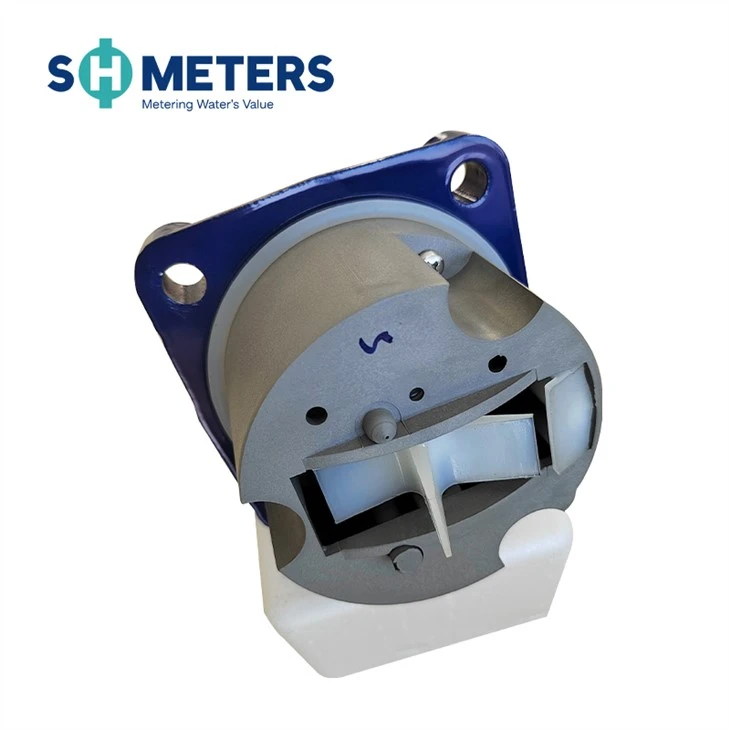 6 Inch Horizontal Woltman Dry Type Cast Iron Water Meter (Bulk Water Meter)