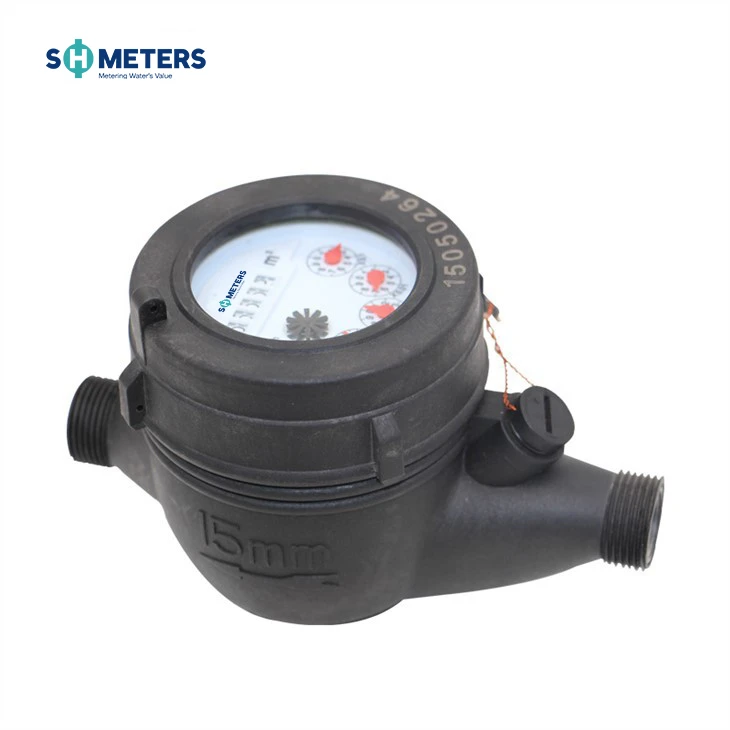 DN15mm-DN50mm Nylon Plastic Multi Jet Water Meter DN15mm-DN50mm Nylon Plastic Multi Jet Water Meter