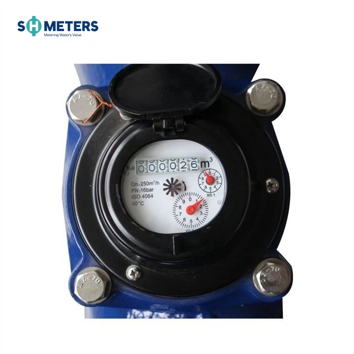 Flanged Connection Woltmann Bulk Flow Water Meters
