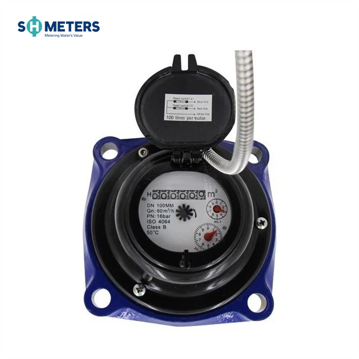 Flanged Connection Woltmann Bulk Flow Water Meters