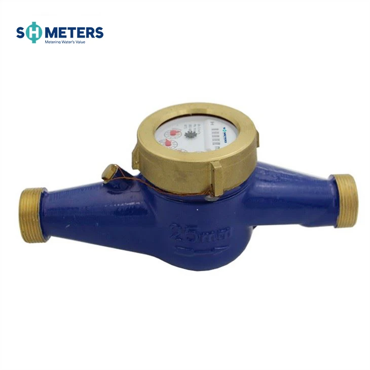 Multi Jet Dry Type Brass Water Meter