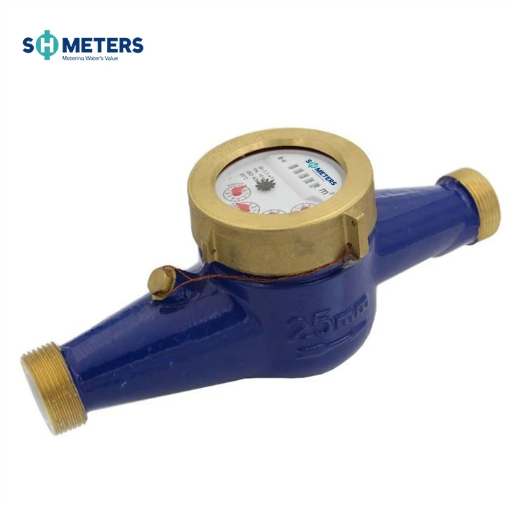 Multi Jet Dry Type Brass Water Meter