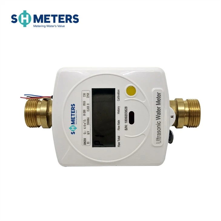 Residential Ultrasonic Water Meter Remote Reading Rs485 Water Flow Meter
