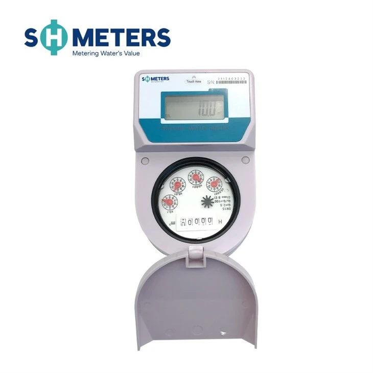 Smart IC Card Prepaid Water Meter Brass Body Smart IC Card Prepaid Water Meter Brass Body